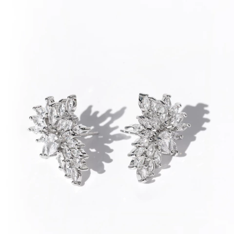 AROS JUSTINE PLATEADOS SISTERS - Imagen 2