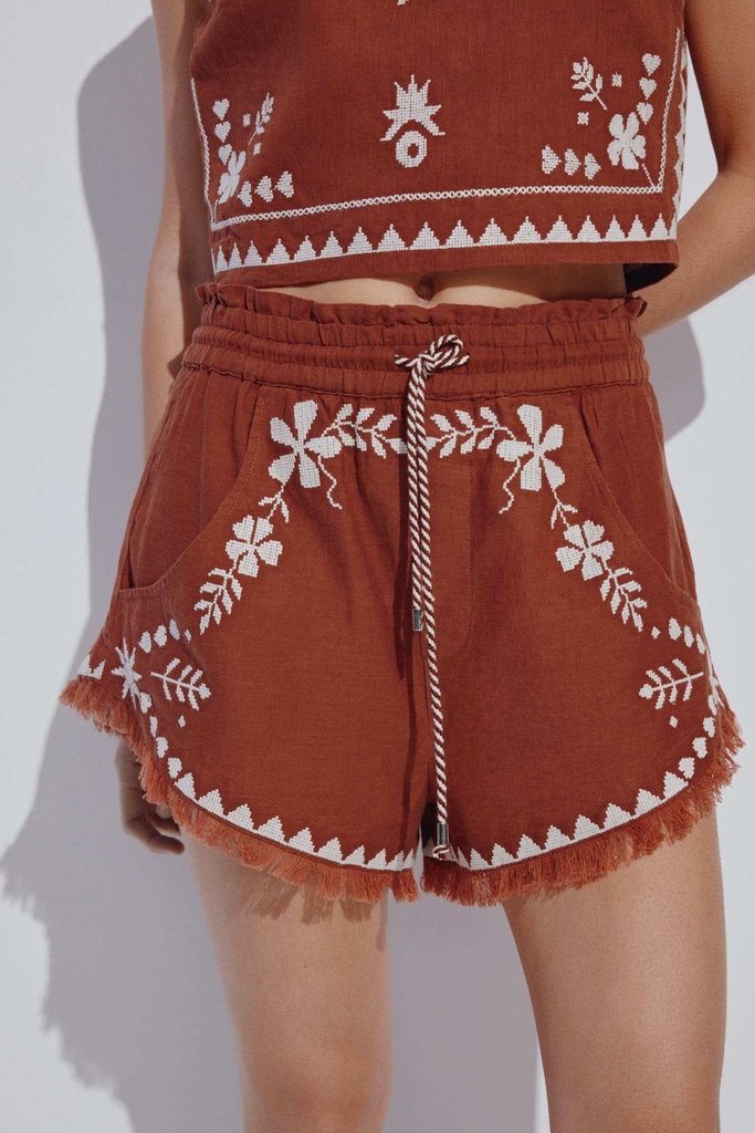 SHORT PORTUGAL 100 % LINO JUSTA PETRA - Imagen 2