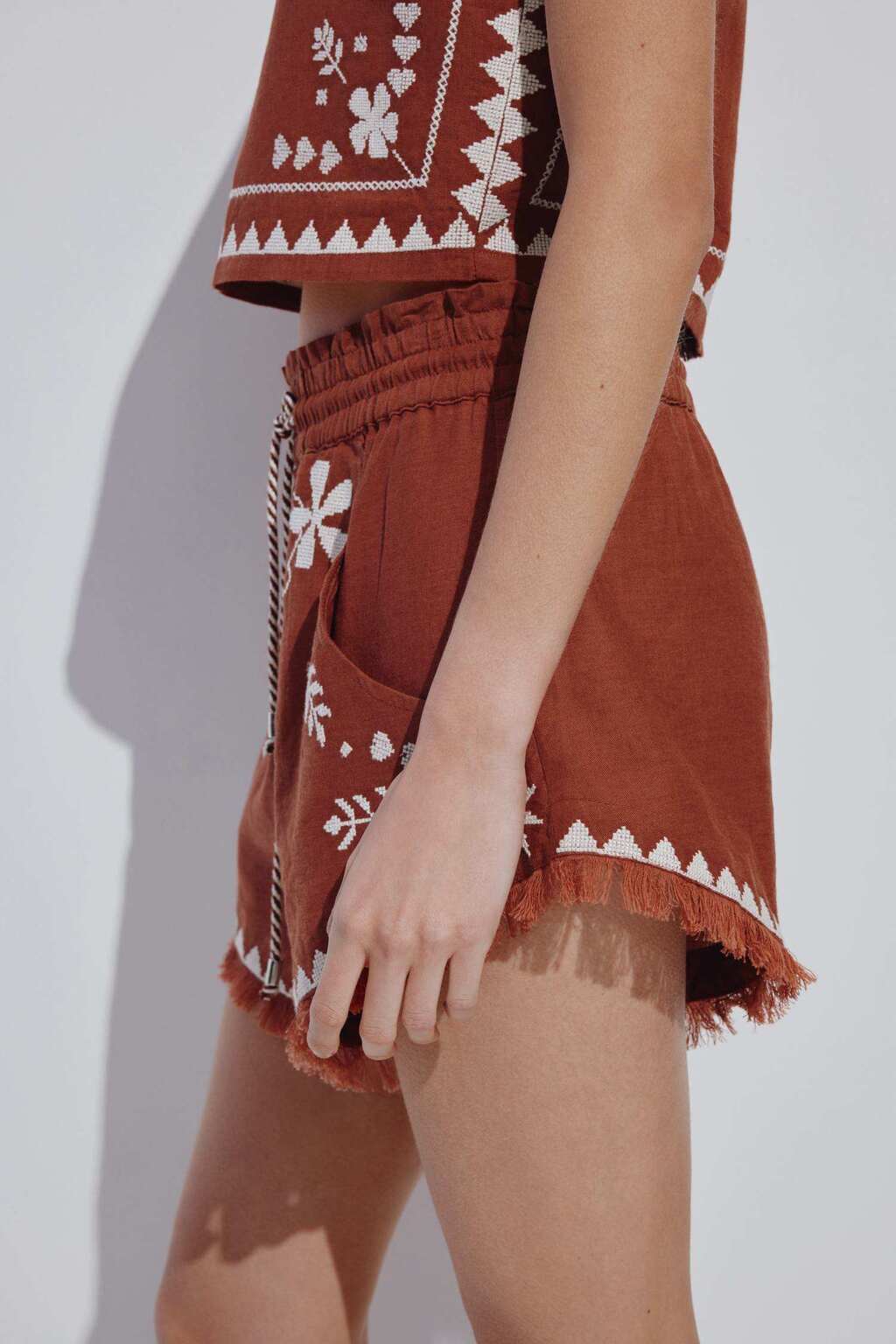 SHORT PORTUGAL 100 % LINO JUSTA PETRA - Imagen 3