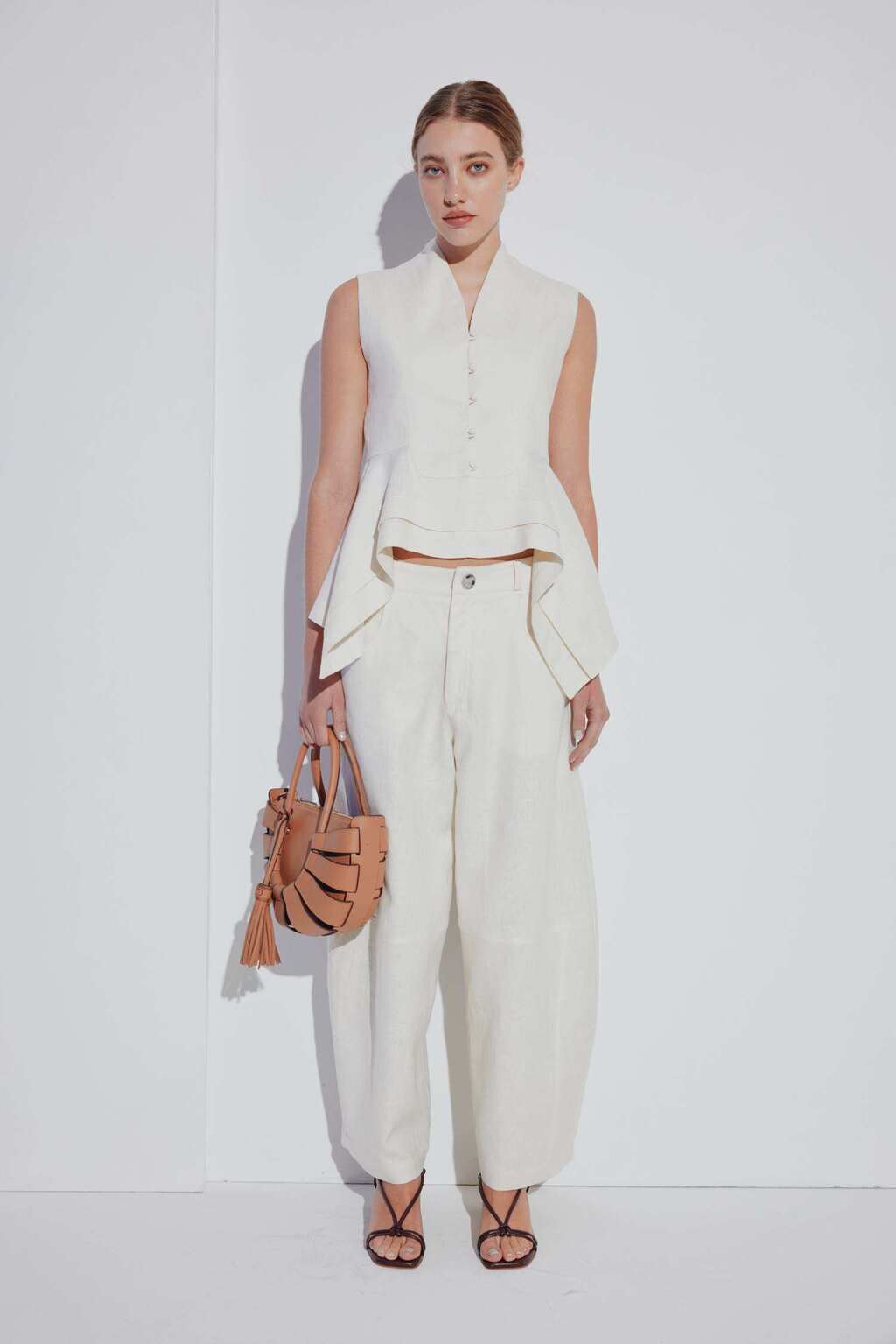 PANTALON ANYA 100% LINO JUSTA PETRA
