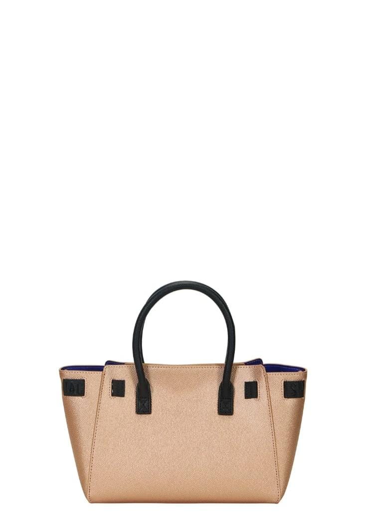 CARTERA MINI ALPHA ORO TOTE JACKIE SMITH - Imagen 5