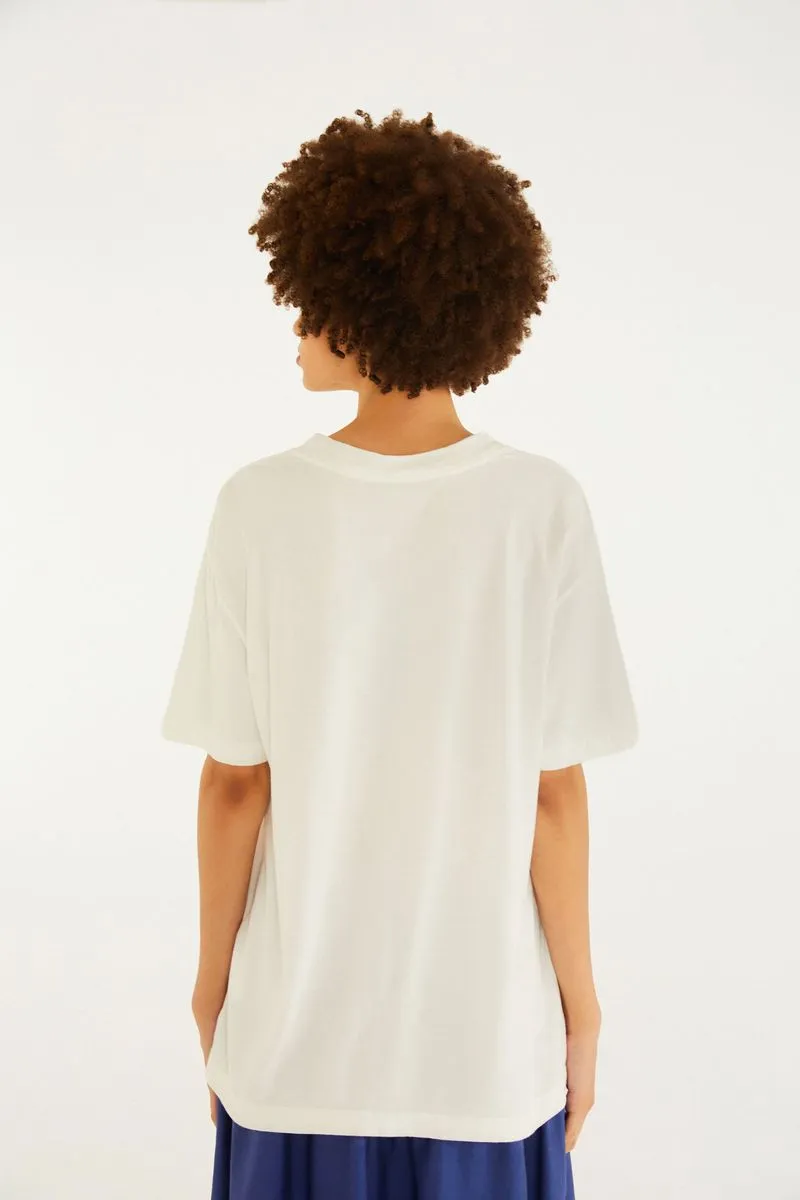 REMERA REGULAR COQUEIRO CALCADAO FARM RIO - Imagen 4