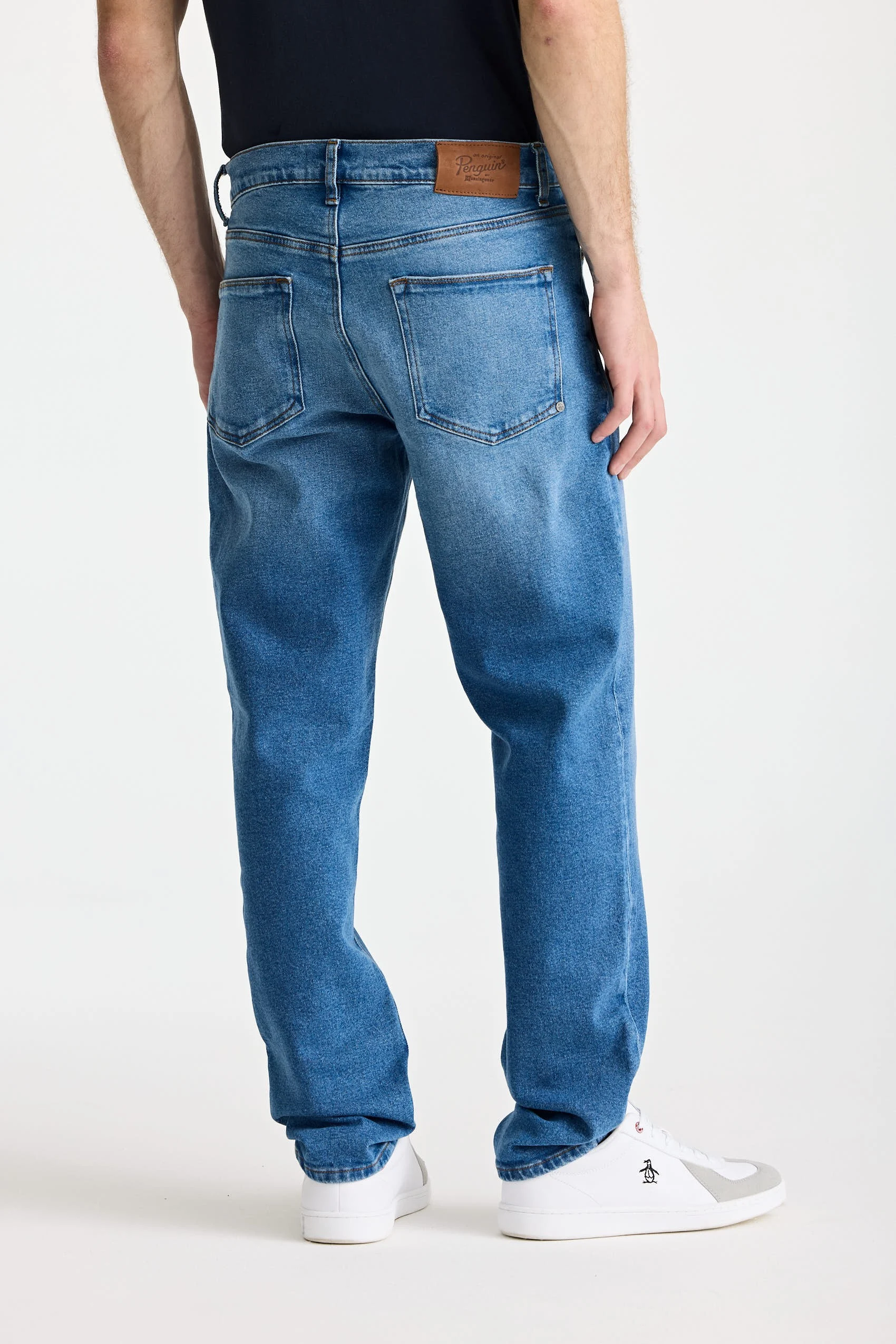 JEAN SLIM TAPER CRINKLE PENGUIN - Imagen 2