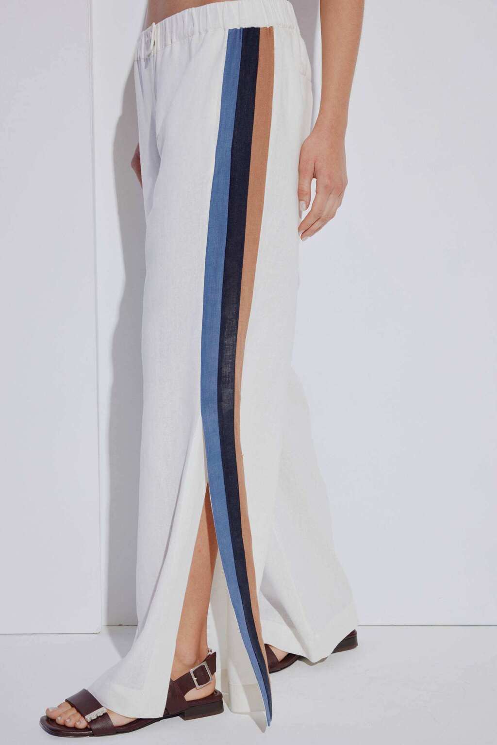 PANTALON SINTRA 100 % LINO JUSTA PETRA - Imagen 4