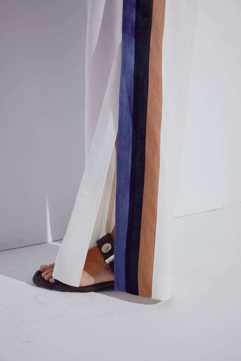 PANTALON SINTRA 100 % LINO JUSTA PETRA - Imagen 5