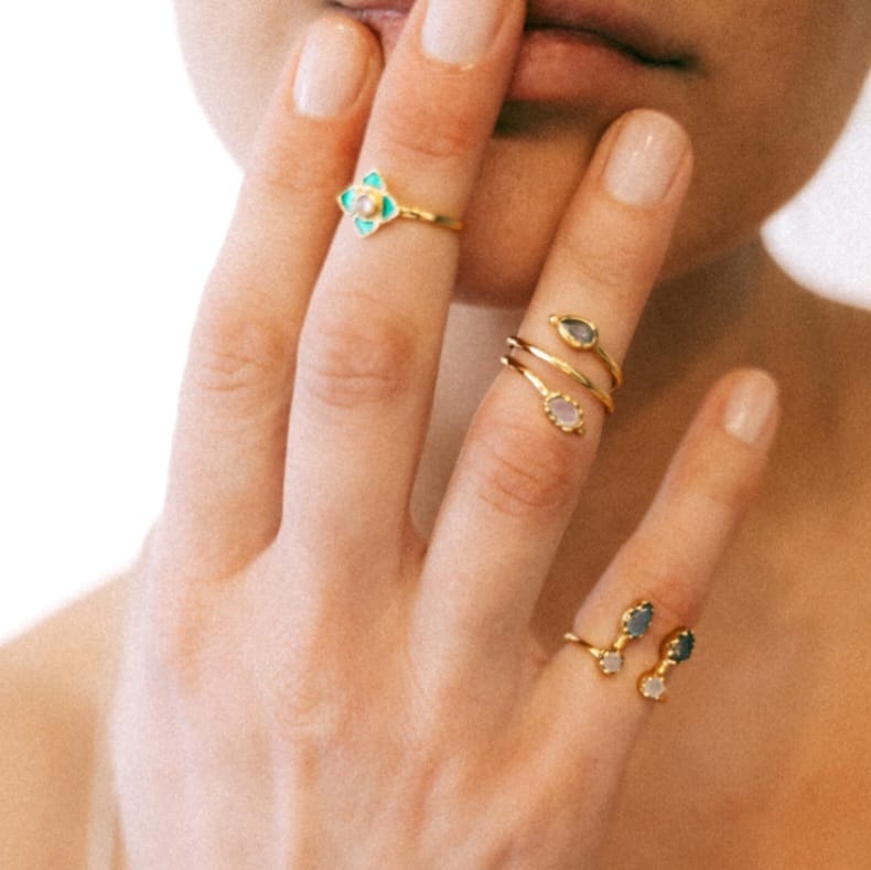 ANILLO AURA ALFIL CLARA FORNO - Imagen 2