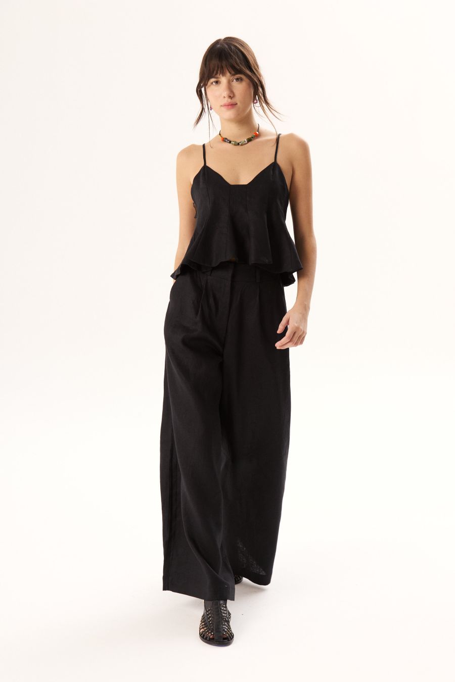 PANTALON SIDNEY 100 % LINO CLOETAS