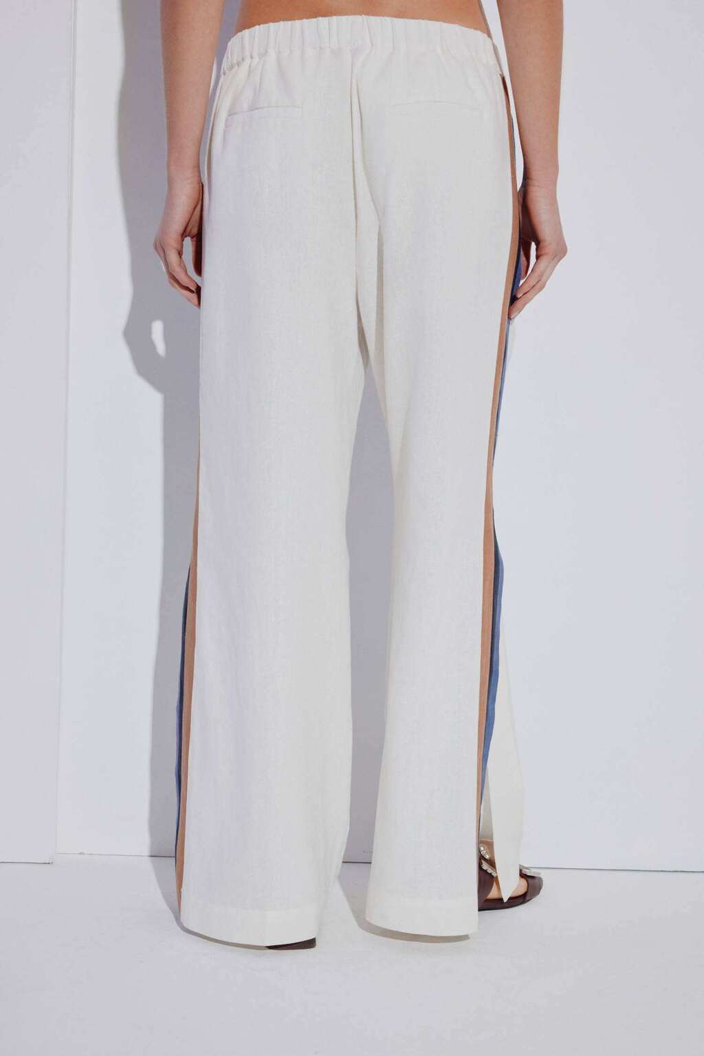 PANTALON SINTRA 100 % LINO JUSTA PETRA - Imagen 6