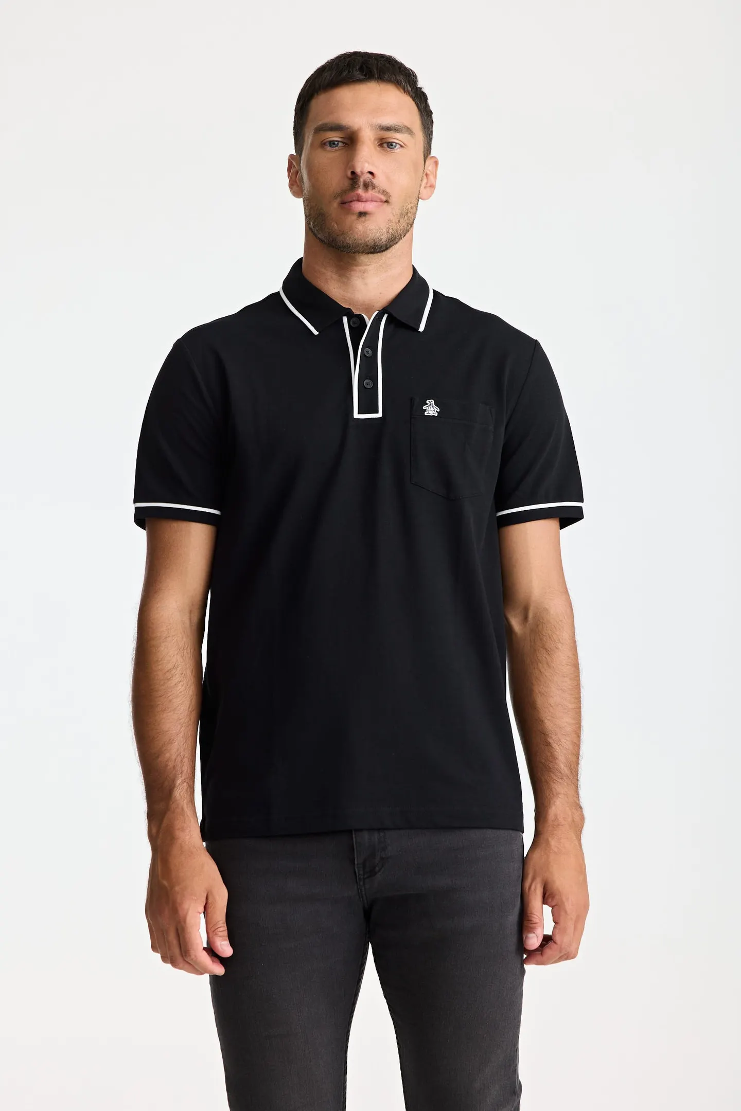 CHOMBA EARL PIQUE TENCEL PENGUIN