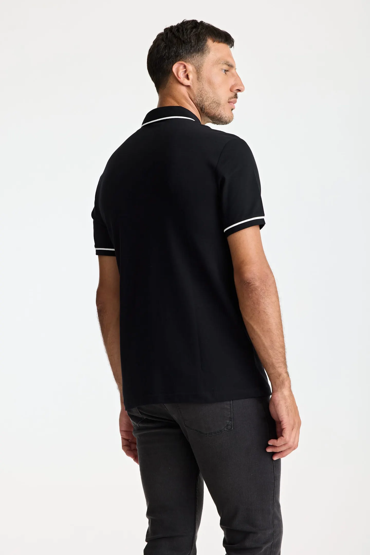CHOMBA EARL PIQUE TENCEL PENGUIN - Imagen 4