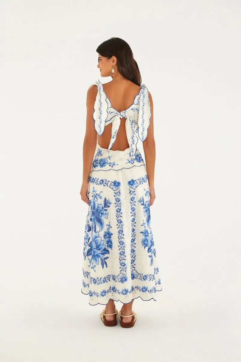 VESTIDO BORDADO FRUTA DE VERAO FARM RIO - Imagen 4
