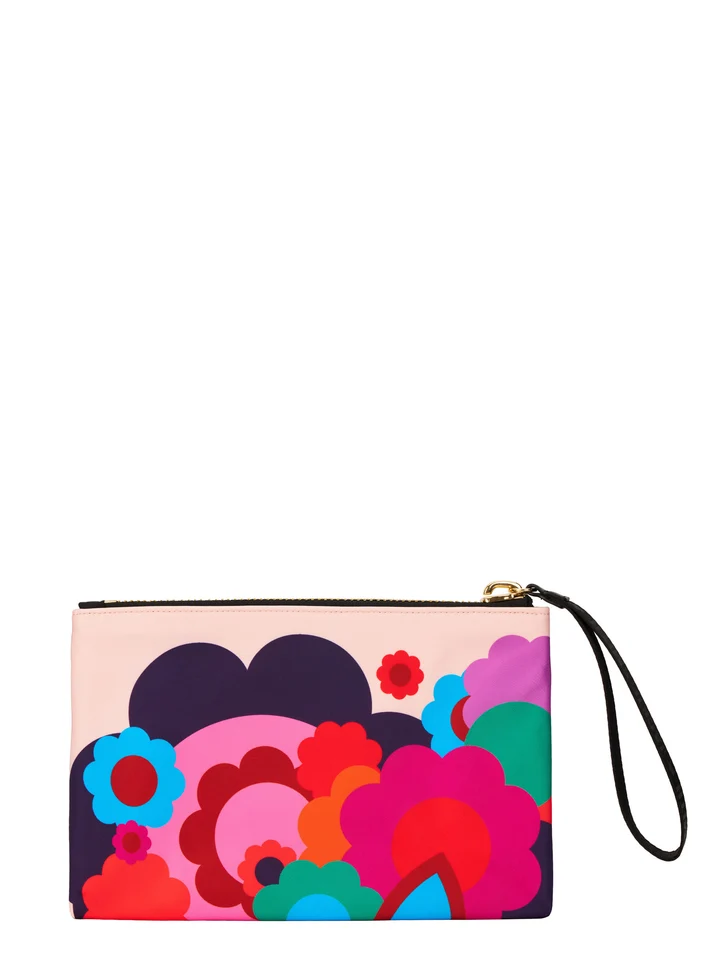 SOBRE DEAR CLUTCH FLOWERS ROSADO JACKIE SMITH - Imagen 5