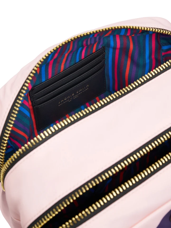 NECESSAIRE DEAR POUCH FLOWERS ROSADO JACKIE SMITH - Imagen 4